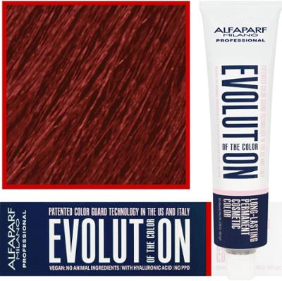 Alfaparf Evolution - wegańska farba do koloryzacji włosów, 60ml 8,66I | Jasny Czerwony Intensywny Blond