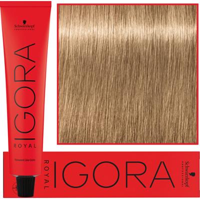 Schwarzkopf Professional Igora Royal - trwała farba do włosów o innowacyjnej formule, 60ml 8-4 | Jasny Blond Beżowy