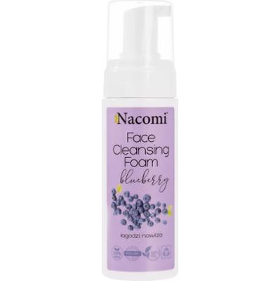Nacomi Face Cleansing Foam Blueberry - pianka myjąca do twarzy o zapachu borówki 150ml