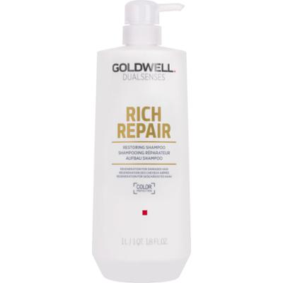 Goldwell Rich Repair - szampon do włosów bardzo zniszczonych, regeneruje i nawilża, 1000ml
