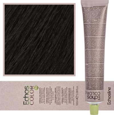 Echosline Echos Color Colouring Cream - wegańska farba do włosów, 100ml 3,0 | Ciemny Kasztan