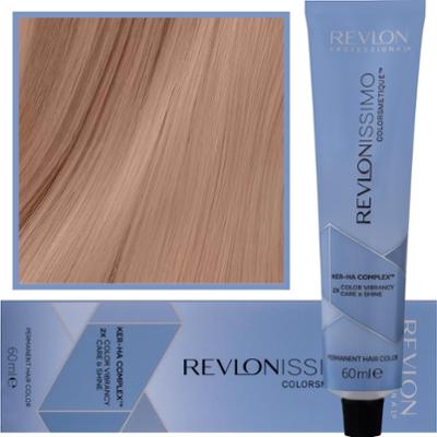 Revlon Revlonissimo Colorsmetique - kremowa farba do włosów, 60ml 7,2 | Średni Opalizujący Blond