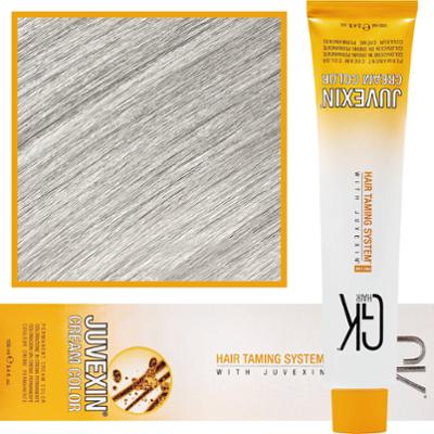 GK Hair Juvexin - farba do koloryzacji włosów z keratyną, 100ml 912 | Silver Superlightener