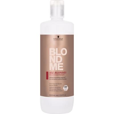 Schwarzkopf BlondMe All Blondes Rich - wzmacniająca odżywka do włosów blond 1000ml