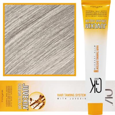 GK Hair Juvexin - farba do koloryzacji włosów z keratyną, 100ml 901S | Ultra Ash Superligh