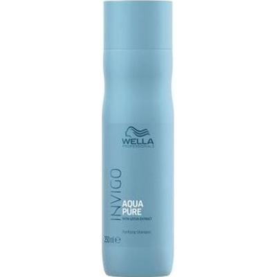 Wella INVIGO Aqua Pure głęboko oczyszczający szampon do włosów i skóry głowy 250ml