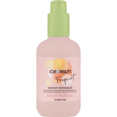 Inebrya Ice Cream Frequent Instant Detangler - krem do rozplątywania włosów, 200ml
