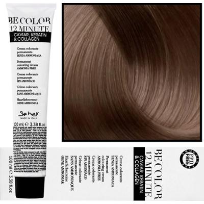 Be Hair Be Color 12 minute - farba do włosów bez amoniaku, 100ml 5,0 | Jasny Kasztanowy