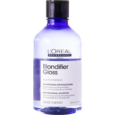 Loreal Blondifier GLOSS - szampon nadający blasku do włosów rozjaśnianych, 300ml