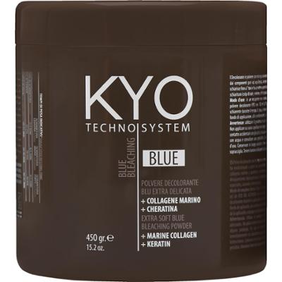 KYO Techno System Blue Bleaching Powder - rozjaśniacz w proszku, 450g