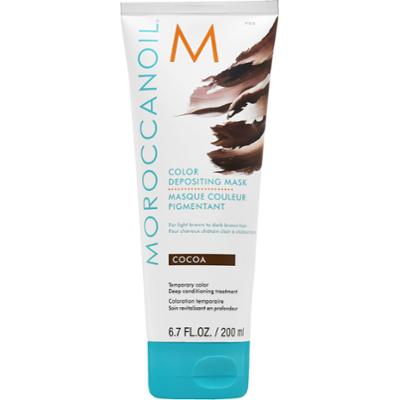 Moroccanoil Color Depositing Mask - arganowa maska koloryzująca do włosów, 200ml Cocoa | Kakao