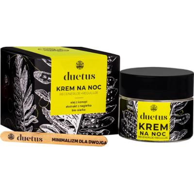 Duetus krem do twarzy na noc – lekki krem do skóry mieszanej lub z niedoskonałościami 50ml