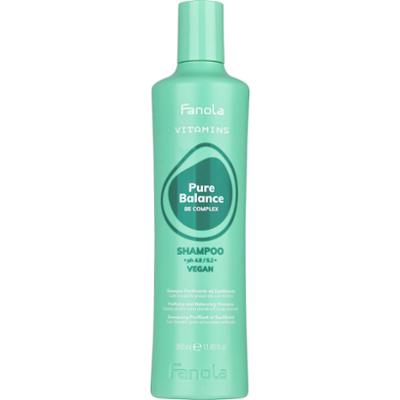 Fanola Vitamins Pure Balance - szampon przeciwłupieżowy, 350ml
