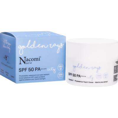 Nacomi Next Level City – krem do twarzy SPF 50, ochrona przed promieniami UV, 50 ml