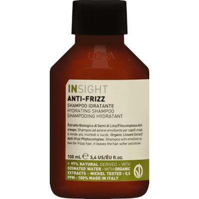 Insight Anti Frizz Shampoo - szampon zapobiegający puszeniu się włosów, 100ml