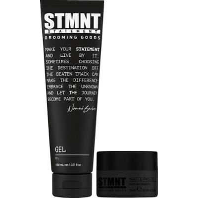 STMNT Matowa Pasta 10 ml + Matowy Żel 150 ml - zestaw do stylizacji dla mężczyzn