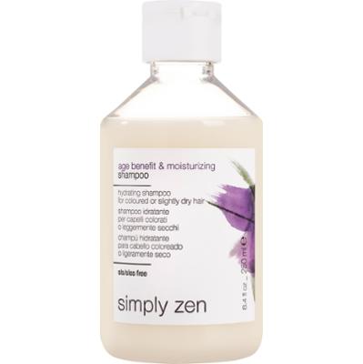Simply Zen Age Benefit & Moisturizing Shampoo - szampon do włosów farbowanych, 250ml