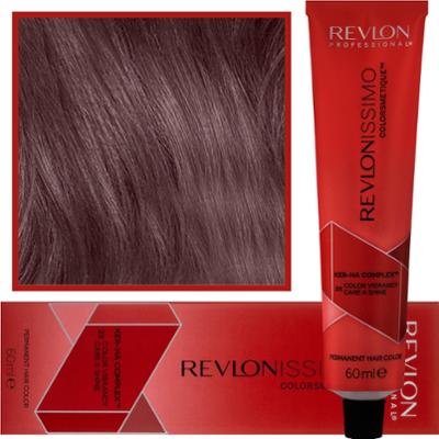 Revlon Revlonissimo Colorsmetique - kremowa farba do włosów, 60ml 5,5 | Jasny Mahoniowy Brąz