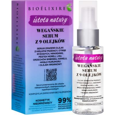 Bioelixire Istota Natury Serum z 9 olejków regenerujące do włosów 50 ml