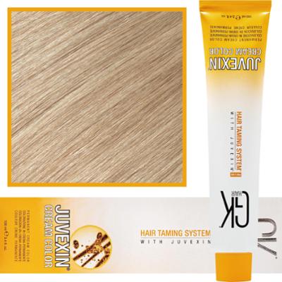 GK Hair Juvexin - farba do koloryzacji włosów z keratyną, 100ml 10 | Najjaśniejszy Platynowy Blond