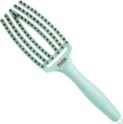 Olivia Garden Finger Brush Combo Medium, szczotka z włosiem dzika do rozczesywania, różne kolory Fizzy Mint | Musująca mięta