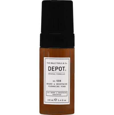 Depot NO. 508 Beard&Moust Cleansing Foam - delikatna pianka do mycia brody i wąsów, 100ml