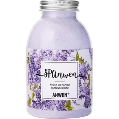 Anwen Puder Kąpielowy Bez - relaksujący puder do kąpieli o zapachu bzu, 200g
