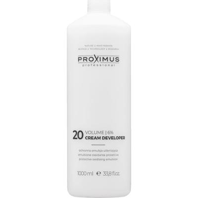 Proximus Cream Developer– oksydant do farbowania i rozjaśniania włosów, 1000 ml 6% | Volume 20