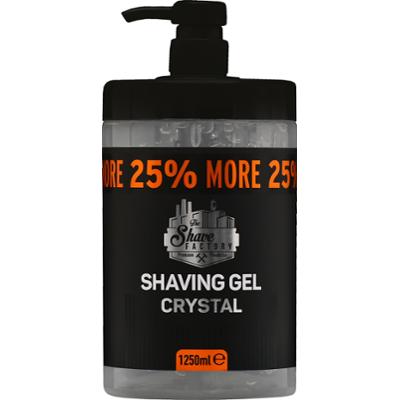 The Shave Factory Shaving Gel Crystal - żel do golenia, oczyszcza i łagodzi, 1250ml