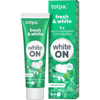 tołpa. fresh & white pasta do zębów, 75 ml