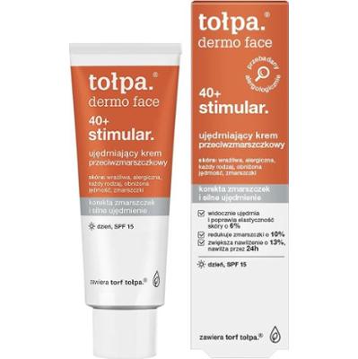 tołpa. 40+ stimular. ujędrniający krem przeciwzmarszczkowy, DZIEŃ, SPF 15, 40 ml
