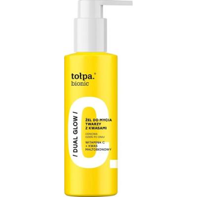 tołpa. DUAL GLOW żel do mycia twarzy z kwasami, 195 ml​
