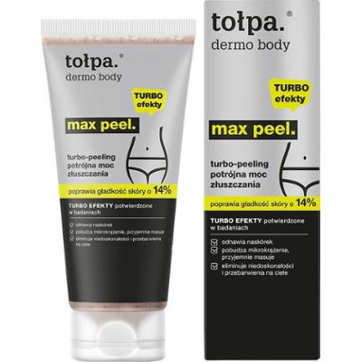 tołpa. max peel. turbo-peeling potrójna moc złuszczania, 200 ml