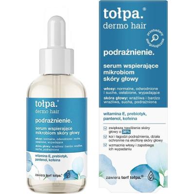 tołpa. podrażnienie. serum wspierające mikrobiom skóry głowy, 75 ml