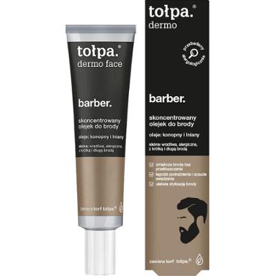 tołpa. dermo barber. skoncentrowany olejek do brody, 40 ml