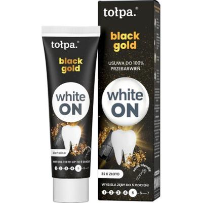 tołpa. black gold pasta do zębów, 75 ml