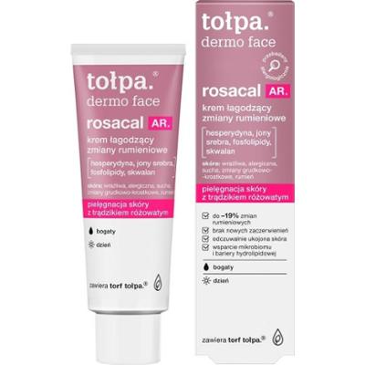 tołpa. rosacal AR. krem łagodzący zmiany rumieniowe na dzień, bogaty, 40 ml