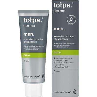 tołpa. pure. krem-żel przeciw błyszczeniu, LEKKI, 40 ml
