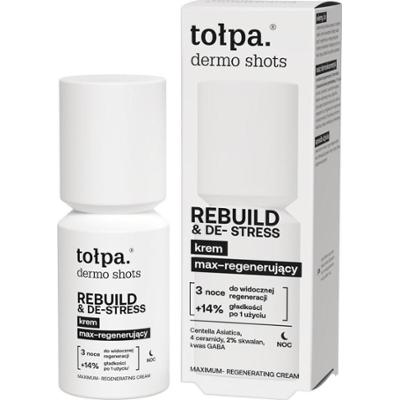 tołpa. dermo shots krem max-regenerujący REBUILD & DE-STRESS, NOC, 50 ml