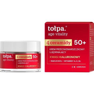 tołpa. 4 ceramidy krem do twarzy przeciwzmarszczkowy, ujędrniający 50+, 50 ml