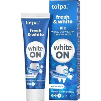 tołpa. fresh & white pasta do zębów, 75 ml
