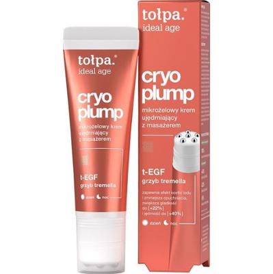 tołpa. ideal age cryo plump mikrożelowy krem ujędrniający z masażerem, 50 ml
