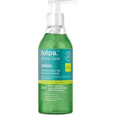 tołpa. sebio. normalizujący żel do mycia twarzy, 195 ml