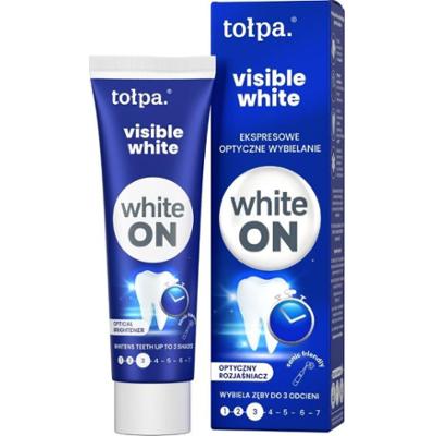 tołpa. visible white pasta do zębów, 75 ml