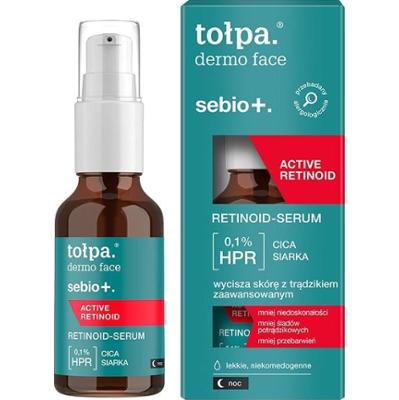 tołpa. sebio+. retinoid-serum active retinoid, na noc, 30 ml​