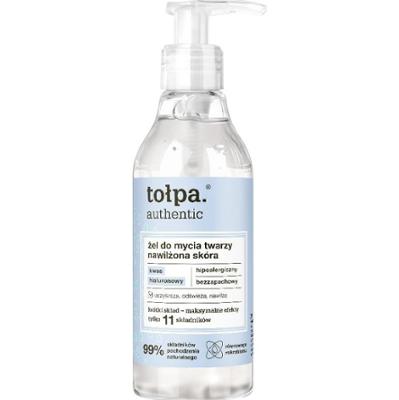 tołpa. authentic żel do mycia twarzy nawilżona skóra, 195 ml