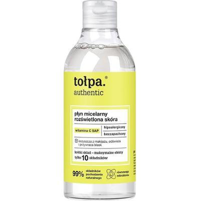 tołpa. authentic płyn micelarny rozświetlona skóra, 300 ml