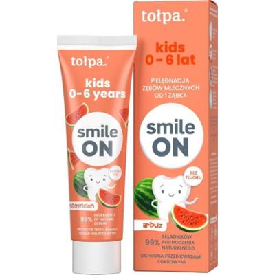 tołpa. kids 0-6 lat pasta do zębów dla dzieci, 75 ml