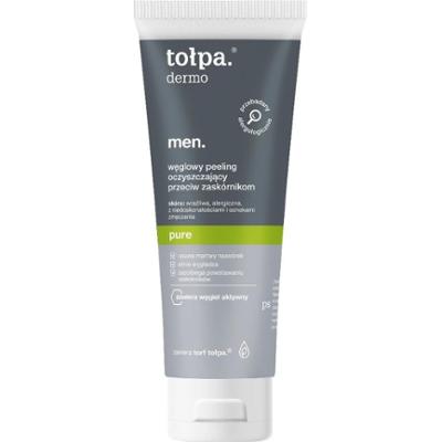 tołpa. pure. węglowy peeling oczyszczający przeciw zaskórnikom, 100 ml