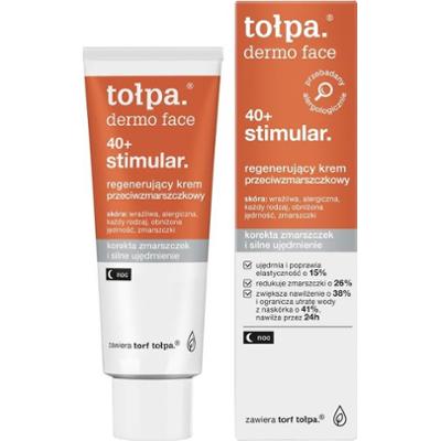 tołpa. 40+ stimular. regenerujący krem przeciwzmarszczkowy, NOC, 40 ml